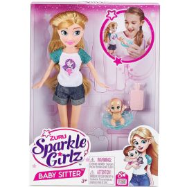 Muñeca Zuru Sparkle Girlz Playset ZU10064N Niñera 