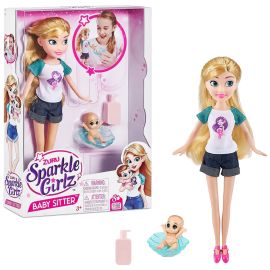 Muñeca Zuru Sparkle Girlz Playset ZU10064N Niñera 