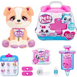 Perro de Peluche Sorpresa Zuru Pets Alive Pet Shop Surprise Serie 3 Puppy Rescue