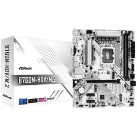 Placa Madre ASRock B760M-HDV/M.2 LGA 1700 DDR5 ATX