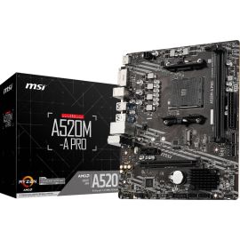 Placa Madre MSI A520M-A PRO AM4 DDR4