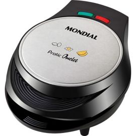 Omeleteira Elétrica Mondial Pratic Omelet OM-01 220v - Preto/Prata
