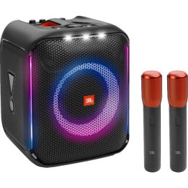 Speaker Portátil JBL Partybox Encore Essential + 2 Micrófonos - Negro