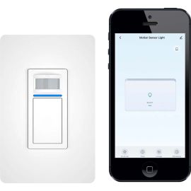 Interruptor Inteligente Moes WS-KX-US1-PIR 1 Botón Wi-Fi RF + Sensor de Movimiento - Blanco