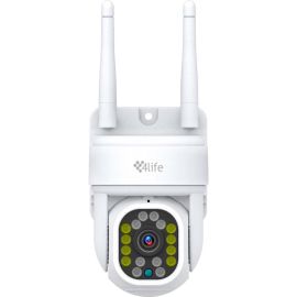 Câmera de Vigilância Inteligente 4Life FLD7G 2da Geração Wi-Fi - Branco