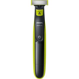 Barbeador Elétrico Philips OneBlade QP2724/10 - Preto/Verde Limão