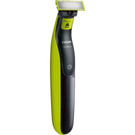 Barbeador Elétrico Philips OneBlade QP2724/10 - Preto/Verde Limão