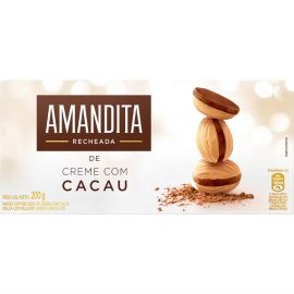 Amandita Recheado com Creme de Cacau - 200gr