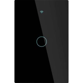 Interruptor de Luz Inteligente Moes WS-US1-L Wi-Fi RF 1 Botón - Negro
