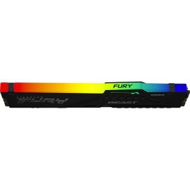 Memória RAM DDR5 Kingston 5200 MHz 16 GB Fury Beast RGB KF552C40BBA-16 - Preto