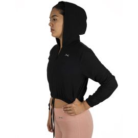 Campera Ferso Crop Sport CFFC0002-F1 Tamaño M Femenino - Negro