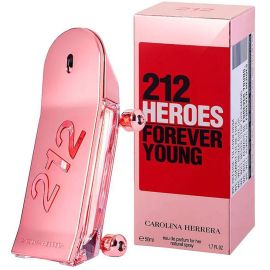 Perfume Carolina Herrera 212 Heroes Forever Young EDP - Feminino 50mL