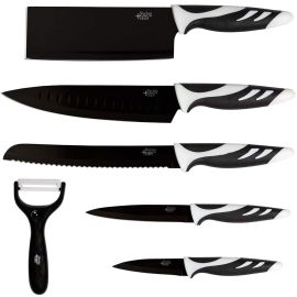 Set de Cuchillos Cecotec Profesionales de Estilo Suizo Swiss Chef - 6 piezas