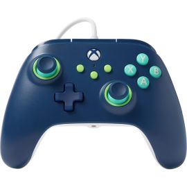 Controle com fio PowerA para Xbox Series X/S/One - Mariner Blue (PWA-A-10861)