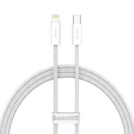 Cable USB-C a Lightning Baseus CALD000002 Dynamic 20 W - Blanco 1 metro