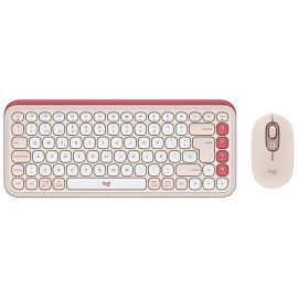 Kit Teclado + Mouse Inalámbrico Logitech Pop Icon Combo