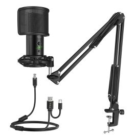 Micrófono Fifine T683 con Kit para Streaming y Podcast