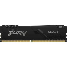 Memória RAM DDR4 Kingston 3200 MHz 8 GB Fury Beast KF432C16BB/8 - Preto
