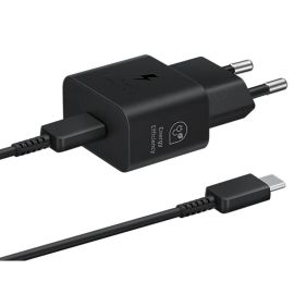 Cargador Samsung EP-T2510XBEGWW USB-C 25 W - Black + Cable USB-C
