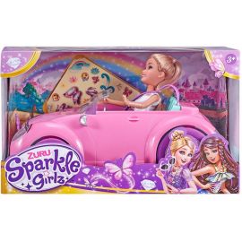 Muñeca + Auto Deportivo Zuru Sparkle Girlz