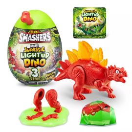 Mini Huevo de Dinosaurio Zuru Smashers Serie 6 Jurassic Light Up Dino
