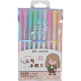 Set de Bolígrafos Jiandan Dreamy K47799 - 9 colores