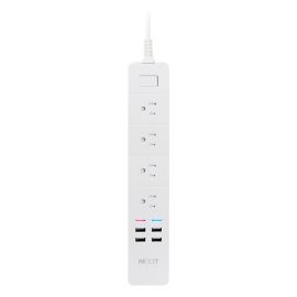 Filtro de Linea de 4 Tomas + 4 USB Iot Nexxt NHP-E610