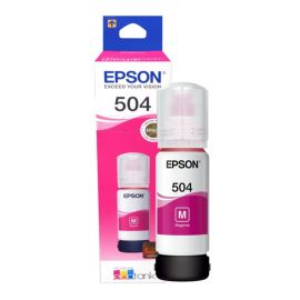 Botella de Tinta Epson T504320-AL 70 ml - Magenta