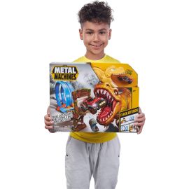 Set de Pistas Zuru Tiranosaurio-Rex Metal Machines