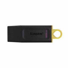 Pendrive Kingston DTX 128 GB - Preto/Amarelo