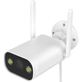 Câmera de Vigilância IP Moes WCM-JD-T1-EU EC6 2K 3MP Wifi - Branco/Preto