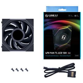 Cooler Lian Li Uni Fan TL LCD 140 - Negro