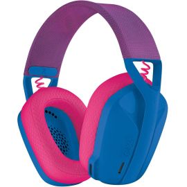 Auricular Gamer Logitech G435 Lightspeed Inalambrico - Blue/Raspberry (981-001061)