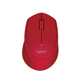Mouse Logitech M280 Inalámbrico - Rojo (910-004286)