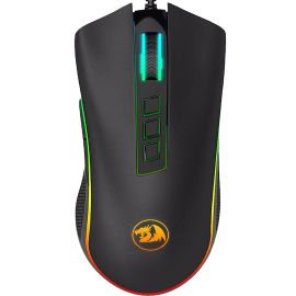 Mouse Gamer Redragon Cobra M711 RGB USB - Negro
