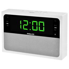 Radio Reloj Philco PAR 1018BT - Blanco