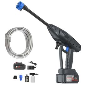 Lavadora de Alta Pressão Portátil Satellite A-ML8103 Recarregável 21v - Preto