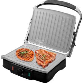 Sanduicheira Grill Xion XI-GR44 2200 W 220V - Prata/Preto
