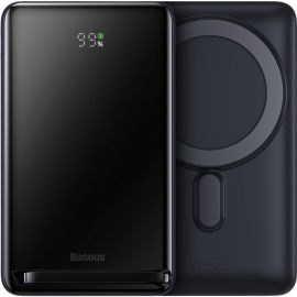 Carregador Portátil Magnético Baseus Bracket 20 W 10.000 mAh - Preto (PPCX000203)