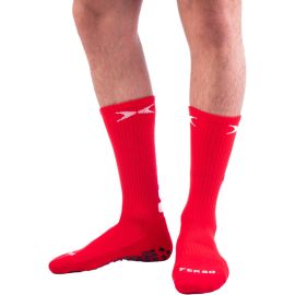 Medias 3/4 Ferso Antideslizante - Rojo