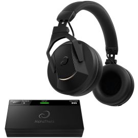 Fone de Ouvido Pioneer AlphaTheta DJ HDJ-F10 com Transmissor Sem Fio - Preto