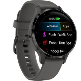 Reloj Smartwatch Garmin Venu 3S Stainless Steel Bezel - Gris (010-02785-00)
