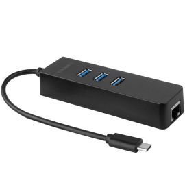 Hub USB-C Satellite A-HUBC50 4 Puertos - Negro 