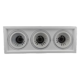 Soporte de Spotled Empotrable VCP EMB3LPAR30 - Blanco