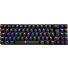 Teclado Gamer Krab KBMGK50 Backlight Bluetooth - Negro (Portugués) (Switch Brown)