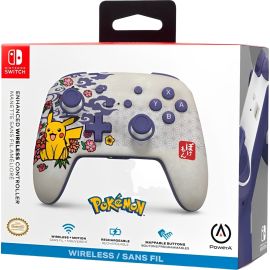 Controle com Fio PowerA para Nintendo Switch - Pokémon Blossom (PWA-A-09851)