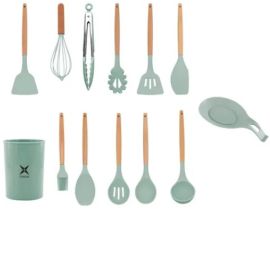 Set de Utensilios de Cocina Croix 13 unidades - Verde Agua