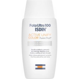 Protetor Solar Isdin Foto Ultra 100 Active Unify Color FPS 50+ - 50mL