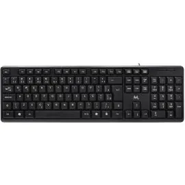 Teclado Mtek KB-8187-PT USB - Negro (Portugués)