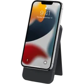 Cargador Portátil Magnético Mophie PowerStation Stand 10.000 mAh - Negro